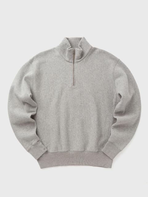 Ketel Relaxed Cotton Wool Half Zip Sweatshirt