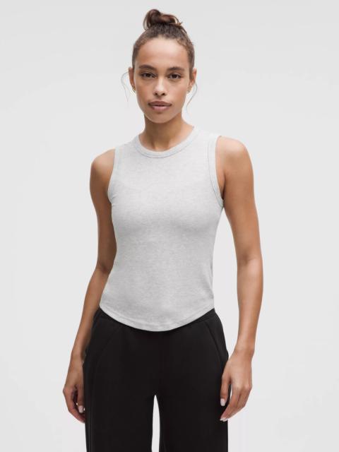 Hold Tight Crewneck Tank Top *Waist Length