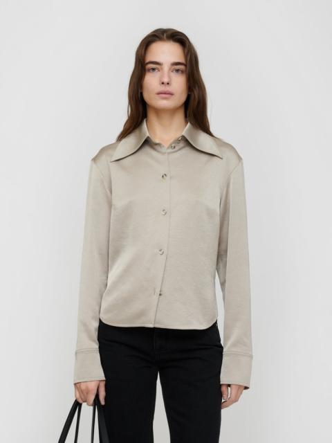Crisp Satin Shirt