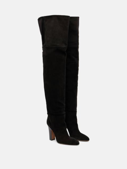 Lavinia suede over-the-knee boots