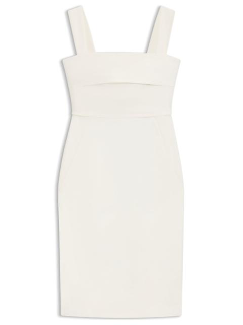 SLIM-FIT JERSEY DRESS WITH LAYERED DETAIL