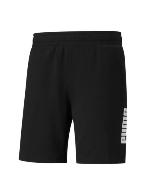 PUMA Power Casual Sports Logo Breathable Shorts Black 846562-01