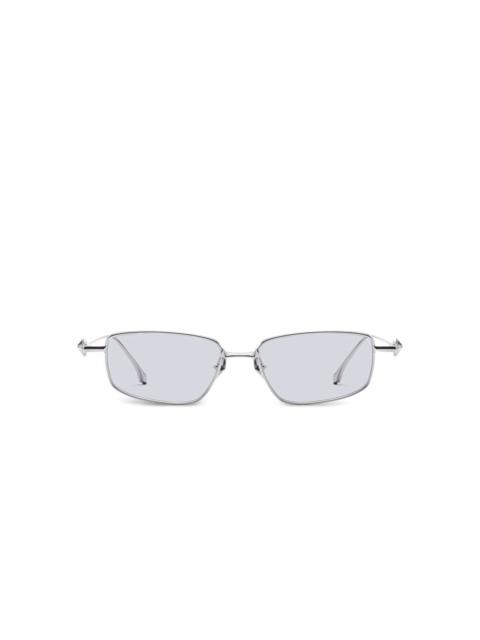 Saga 02 rectangular-temple sunglasses
