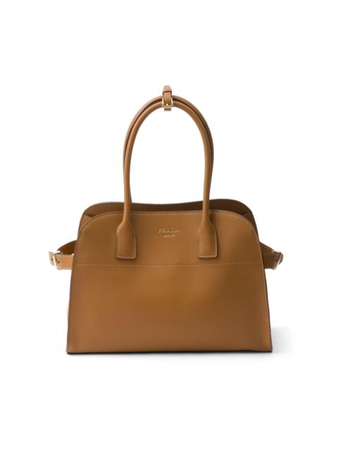 medium leather tote bag