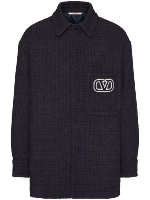 VLogo Signature shirt jacket