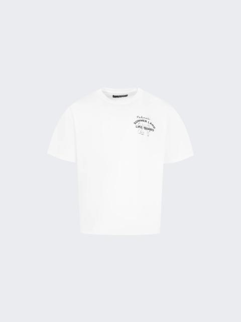 Life Guard Script Boxy Tee White
