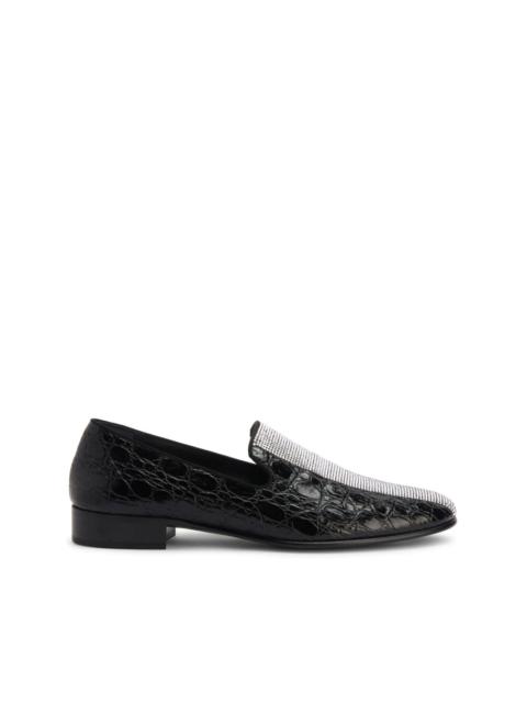 Tuxedo Diamond leather loafers