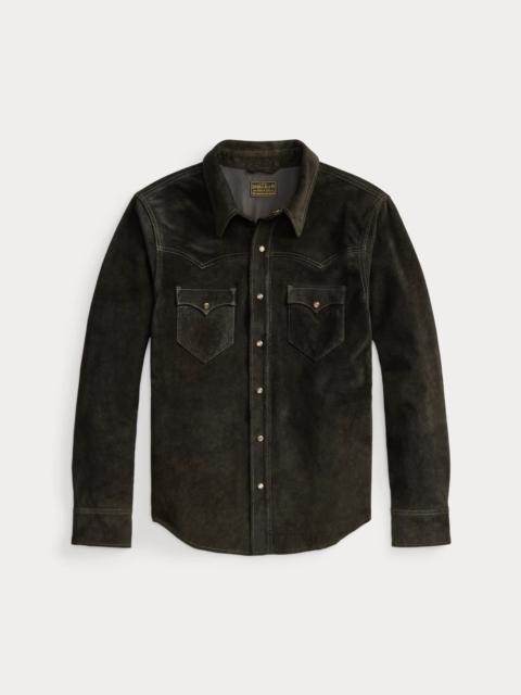 Suede Western Shirt Jacket