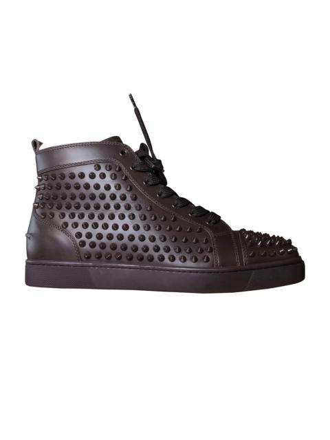 Christian Louboutin Louis Flat Calf Spikes 'Cramoisi'