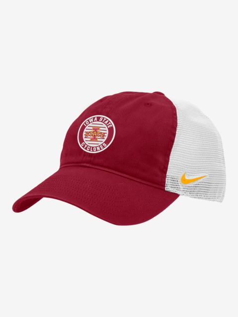 Iowa State Heritage86 Nike College Trucker Hat