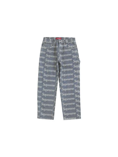 Supreme Denim Painter Pant Stripe