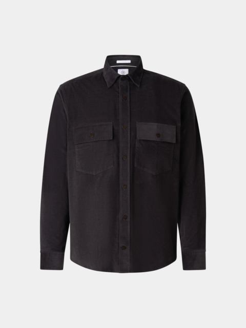 Corduroy shirt Heiko in Anthracite