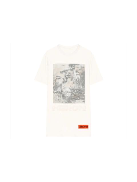 Heron Preston White Bird Printed T-shirt White