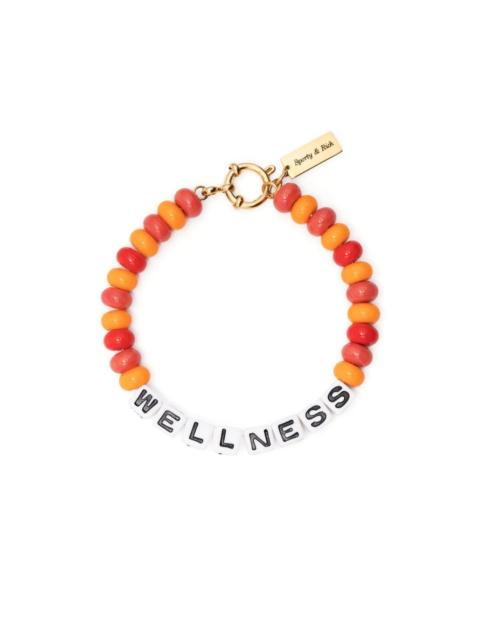 Wellness bead bracelet