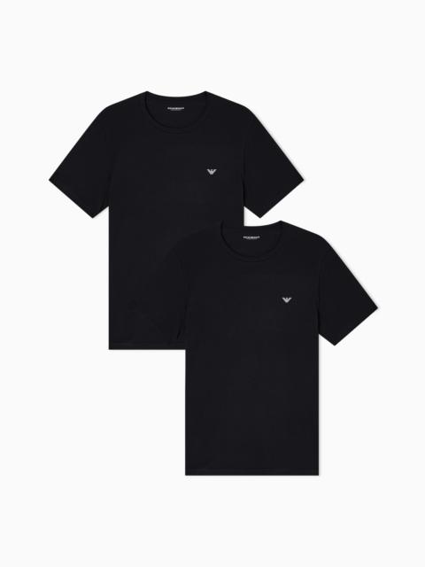 TWO-PACK OF ENDURANCE LOUNGEWEAR JERSEY T-SHIRTS