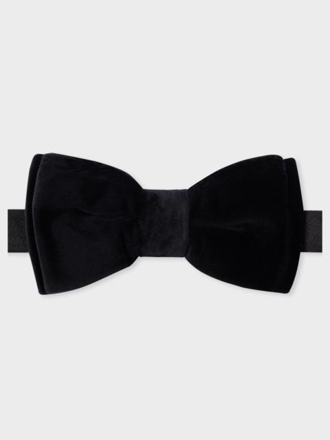 Black Velvet Bow Tie