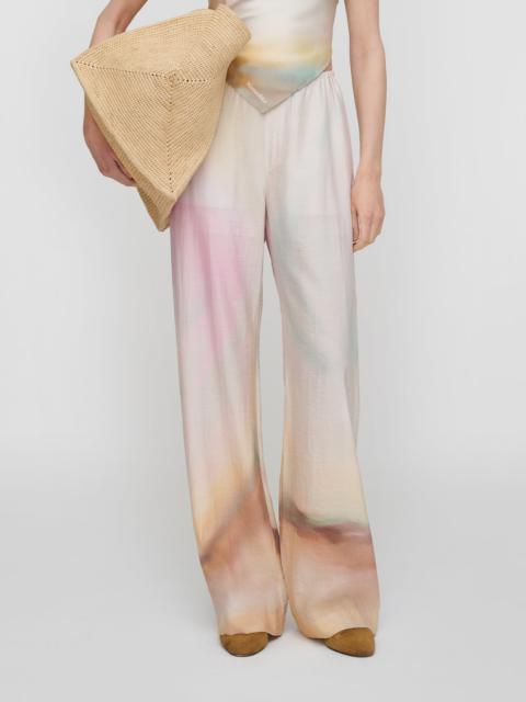 Crinkled Viscose Pants