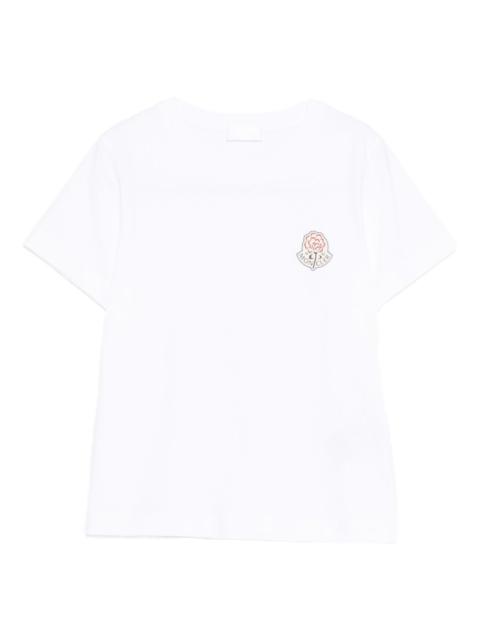 logo-detail crew-neck T-shirt
