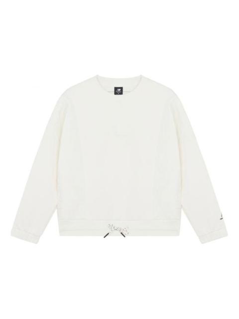 (WMNS) New Balance Original Sweatshirt 'White' AWT14371-NMC
