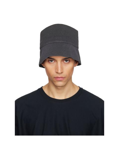 Gray Washi Bucket Hat