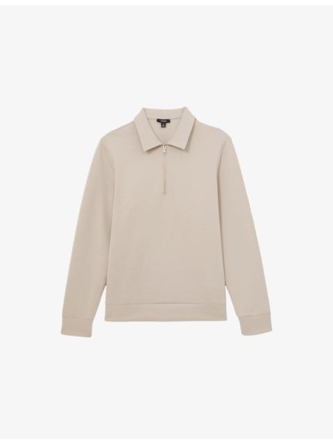 Prince Half-Zip Stretch-Jersey Polo