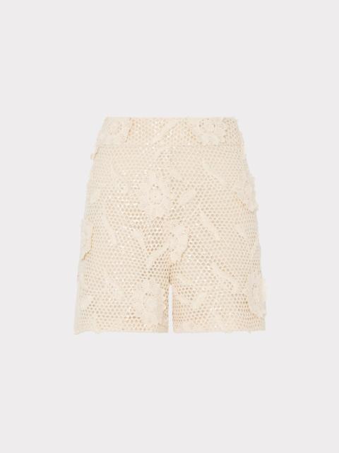 Sequin Crochet Short