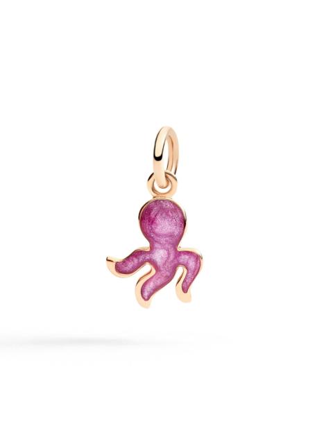 ROSE GOLD & ENAMEL OCTOPUS CHARM