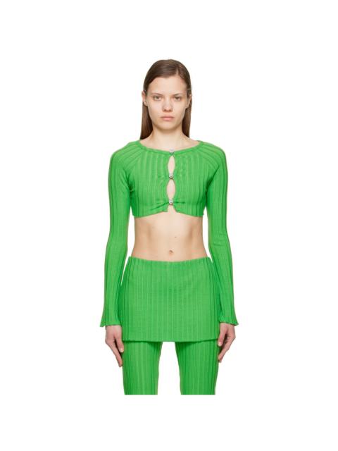 Green Nirvana Cardigan