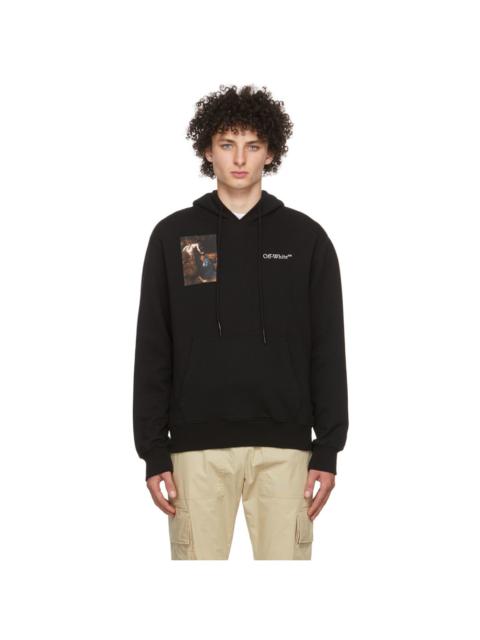 Black Caravaggio Lute Hoodie