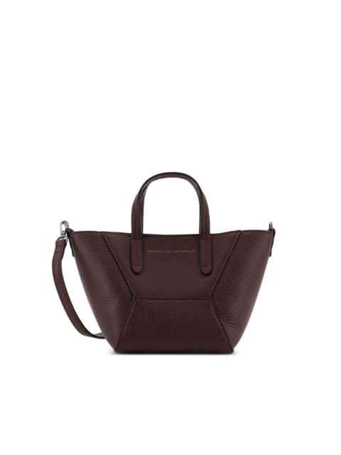 BC Duo textured top handle shoulder bag