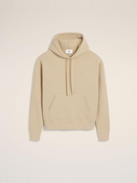 BEIGE COTTON AMI DE COEUR HOODIE
