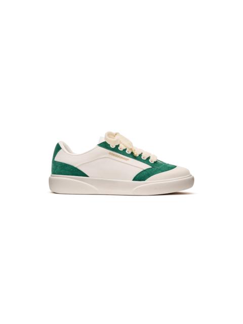 Men's Del Mar White & Green Sneaker | Casablanca Paris