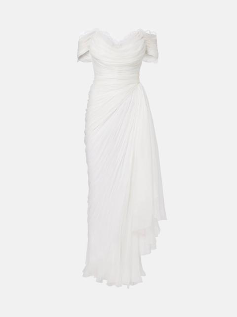 Bridal Dalia silk gown