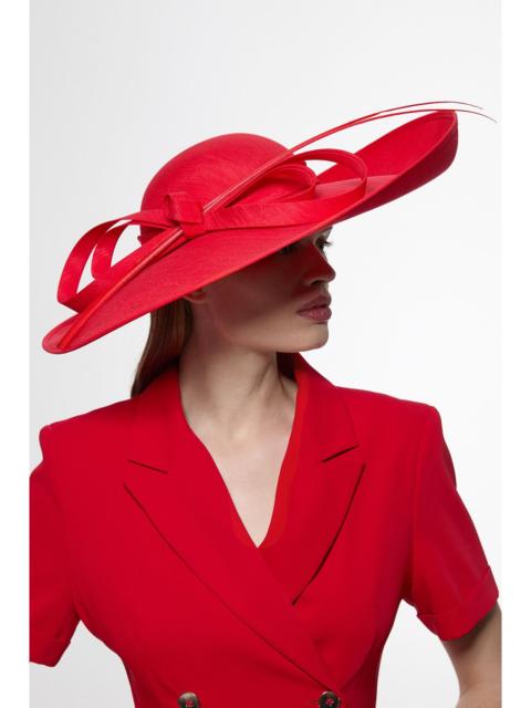 Quill Bow Detailed Disk Fascinator