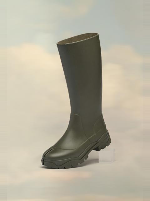 Tabi rubber boots