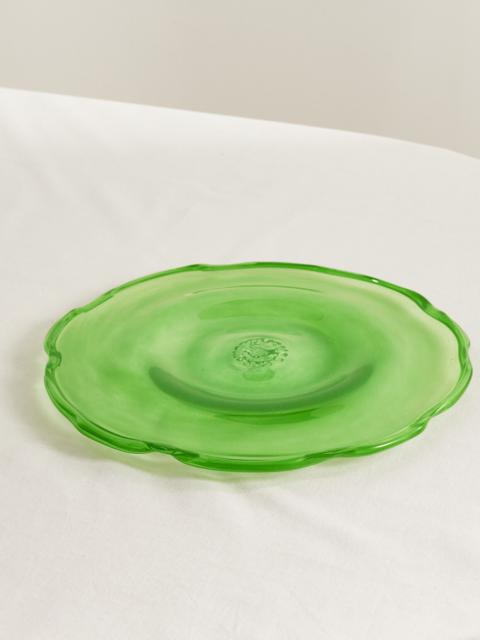 Recycled-glass Serving Plate