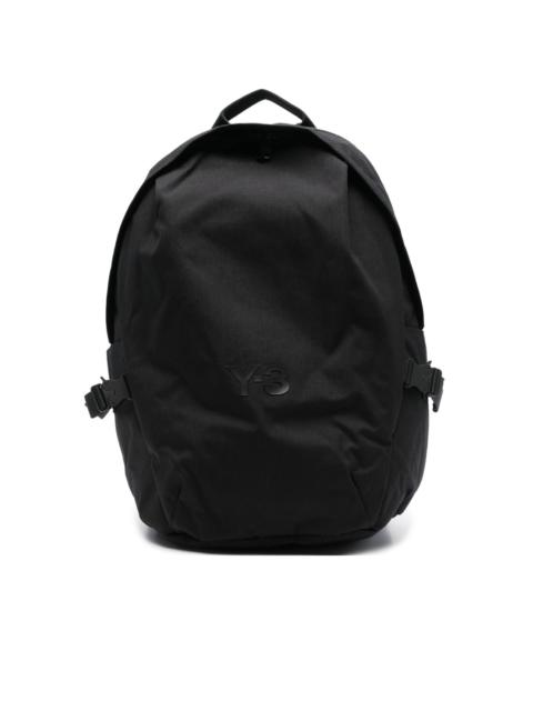 logo-plaque backpack
