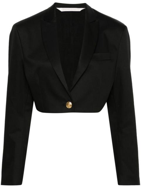 cropped blazer
