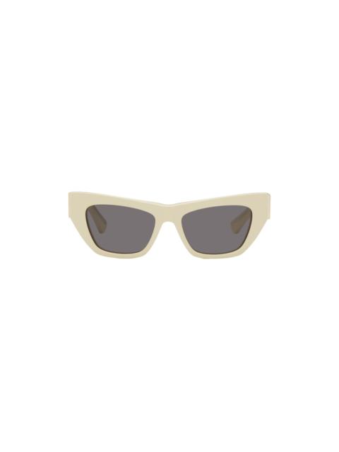 Yellow Cat-Eye Sunglasses