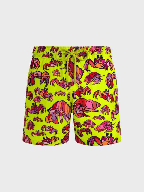 Men Ultra-light and packable Swim Trunks Hermit Crabs