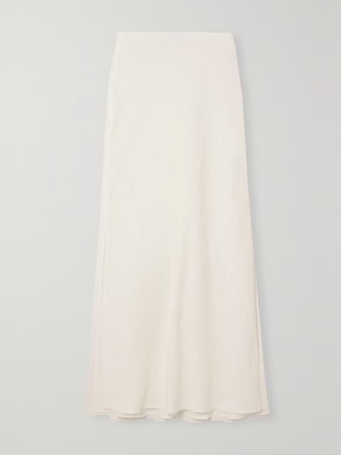 Crepe Maxi Skirt