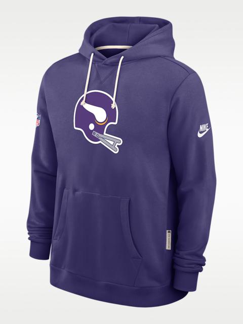 Minnesota Vikings Alt Offensive Set Play Sideline Men's Nike Dri-FIT NFL Pullover Hoodie