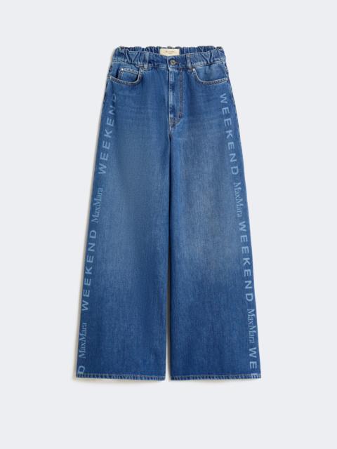 Authentic cotton denim jeans - NAVY