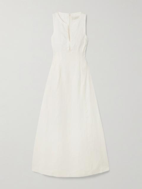 Melia Linen Maxi Dress