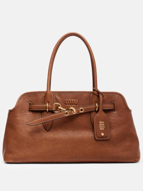 Aventure Large leather tote bag