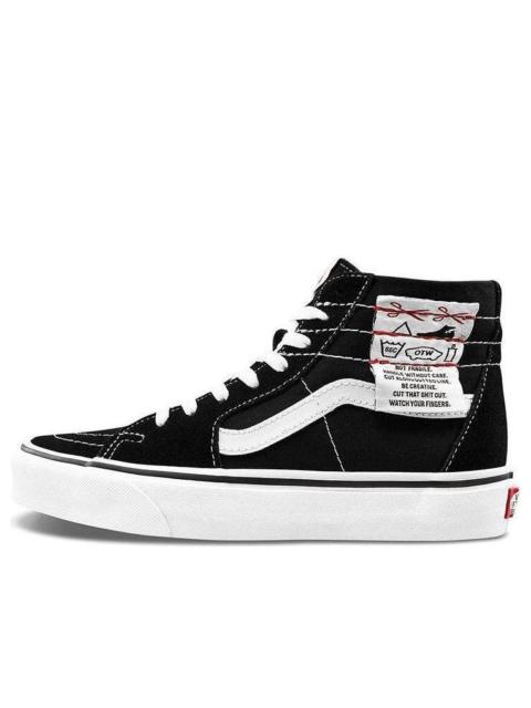 Vans Ua SK8-HI Tapered High Top Casual Canvas Skate Shoes Unisex DIY Black VN0A4U16U7B