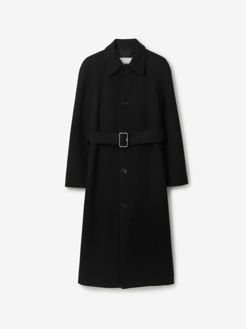 Wool Twill Car Coat
