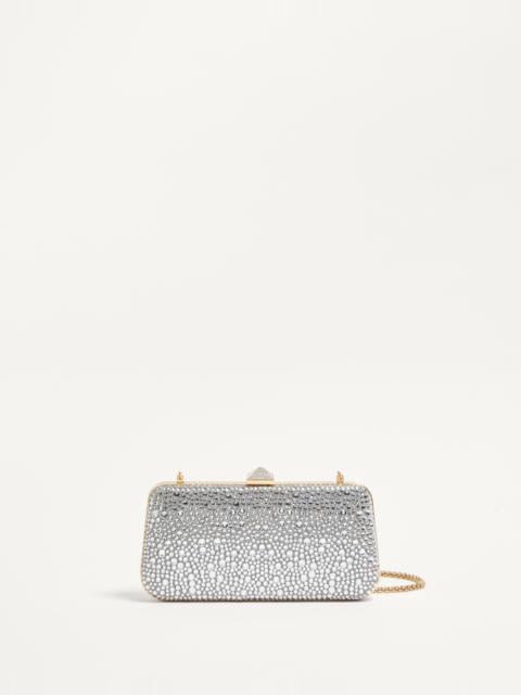 CARRY SECRETS RHINESTONE MINAUDIERE