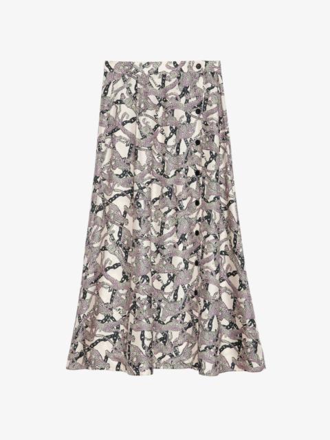 June Silk Skirt