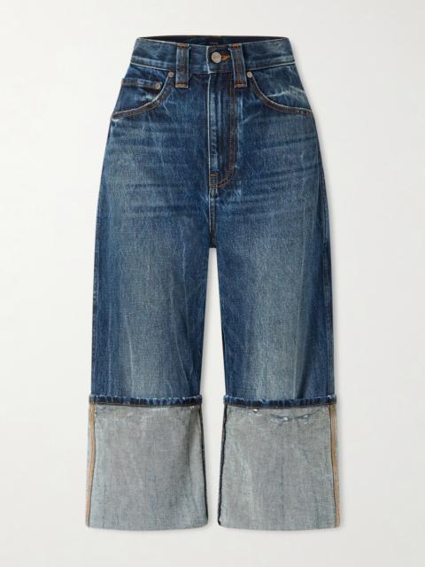 Boyle Cropped Low-rise Straight-leg Jeans